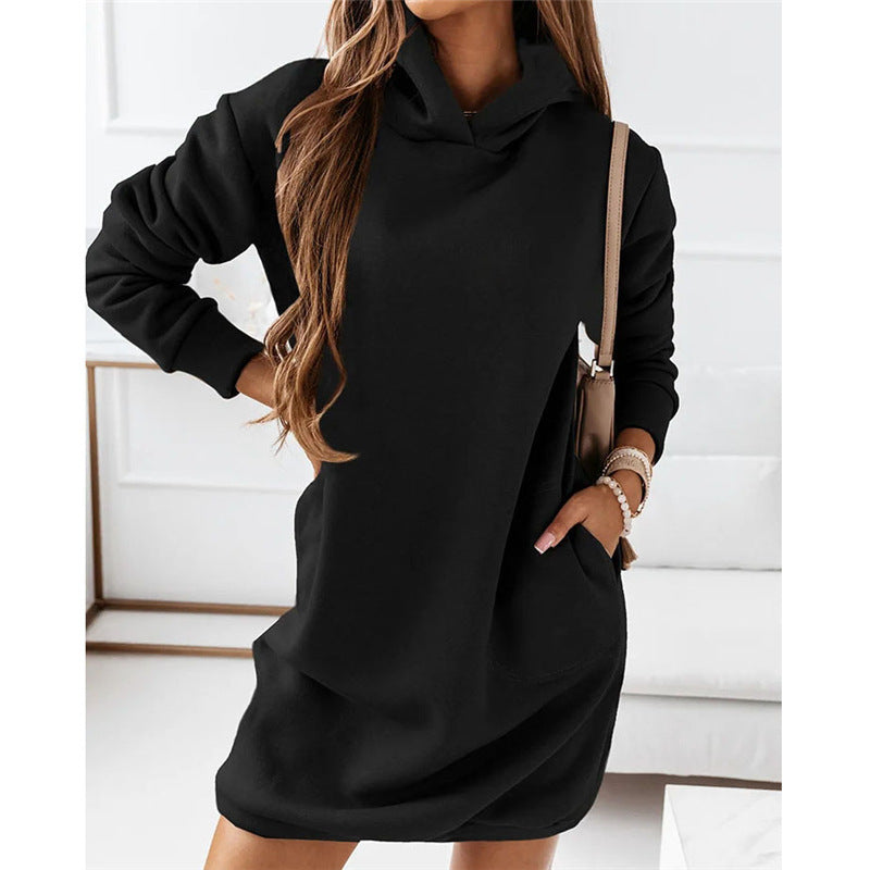 Shoprizo™ Casual Hoodie Dress