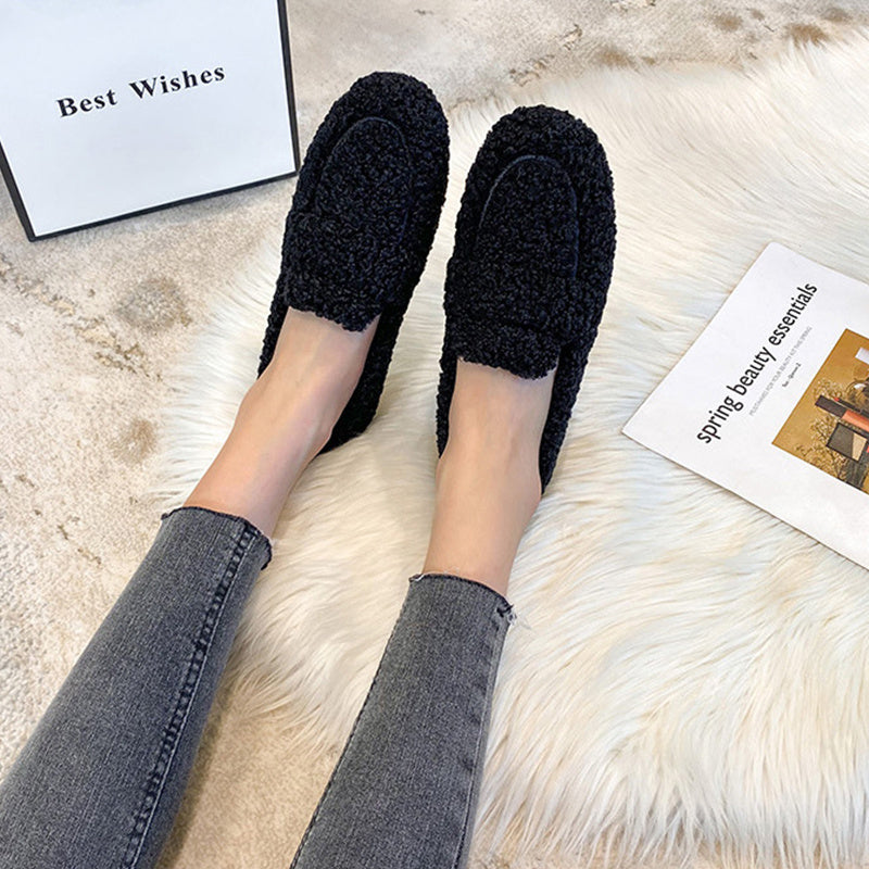 CozyCloud Loafers Tijdloze stijl met winterwarmte Loafers