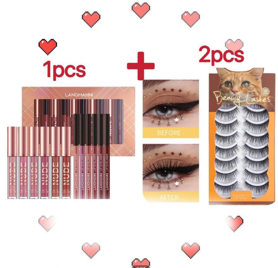 VelvetKiss™ 12-Piece Lip Kit