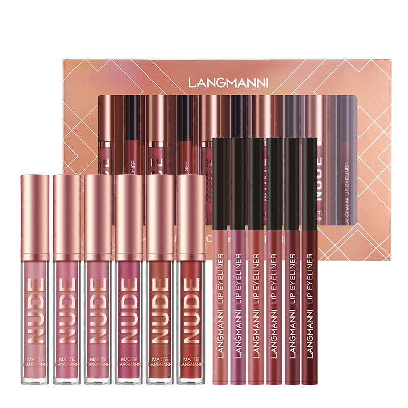 VelvetKiss™ 12-Piece Lip Kit