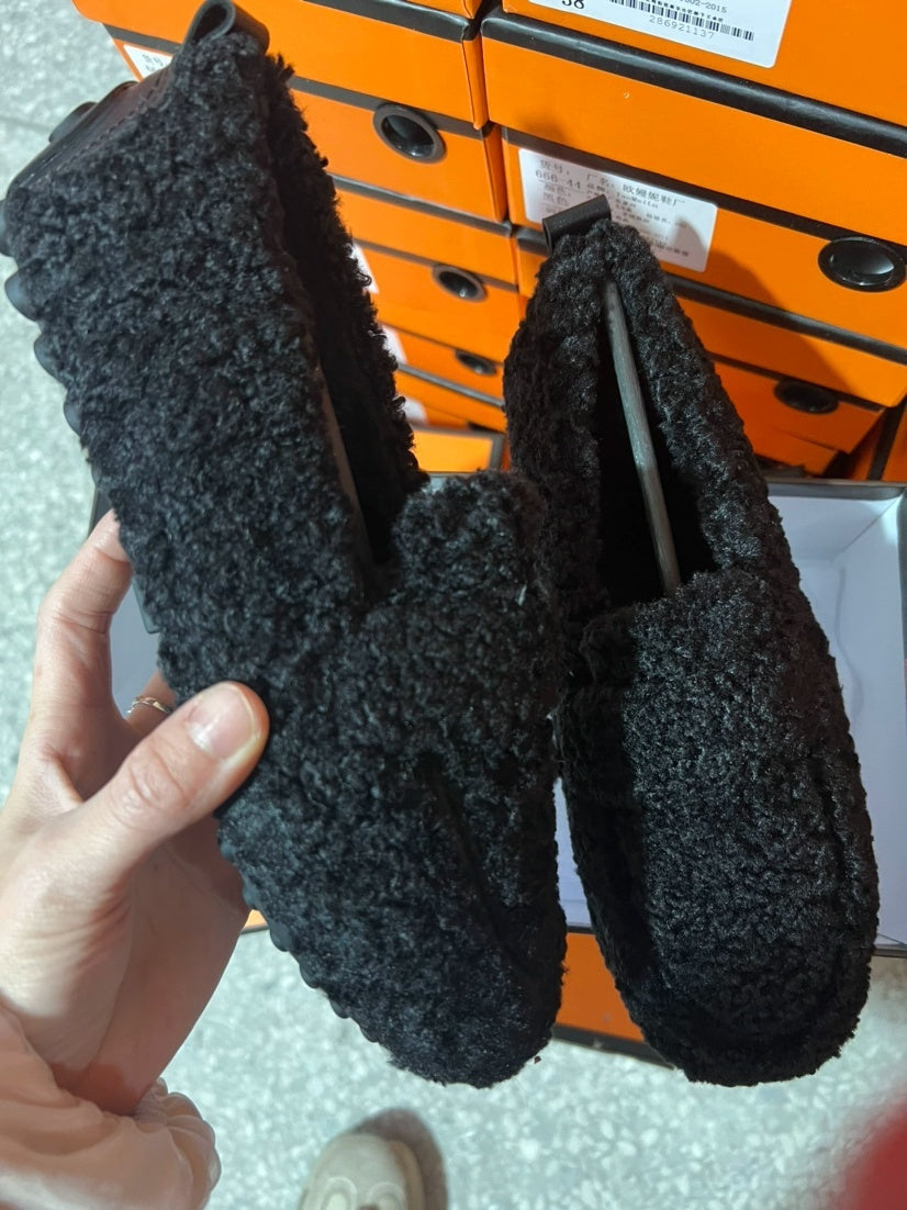 CozyCloud Loafers Tijdloze stijl met winterwarmte Loafers