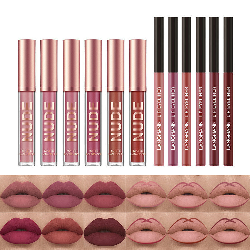VelvetKiss™ 12-Piece Lip Kit