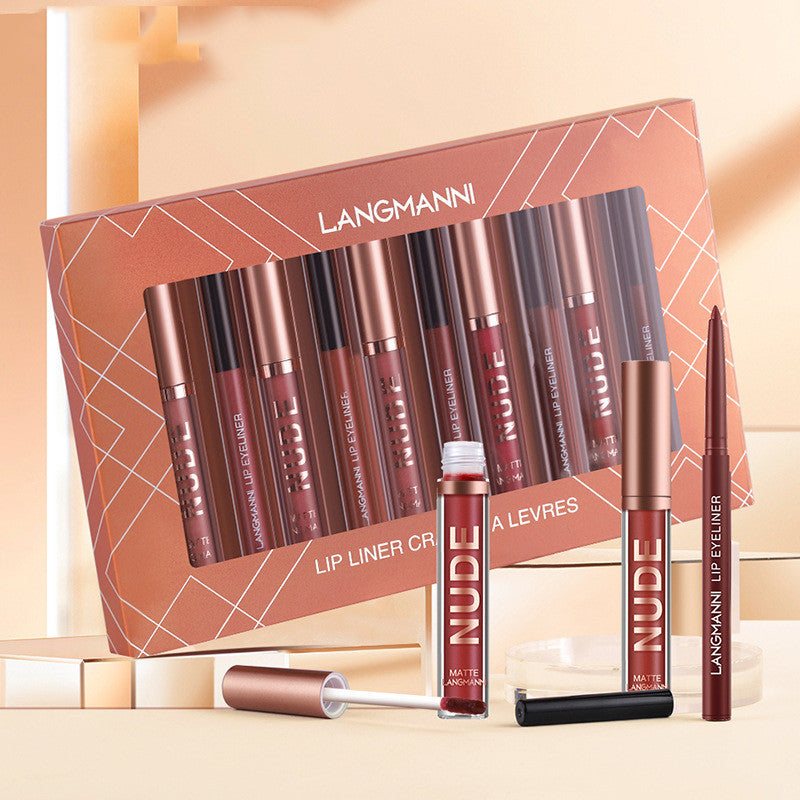 VelvetKiss™ 12-Piece Lip Kit